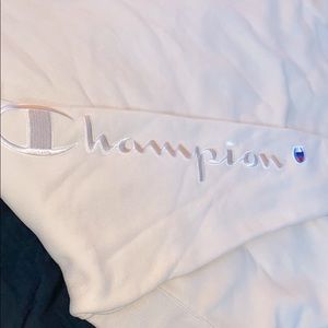 Light yellow champion sweatshirt